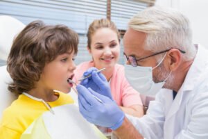 Family Dentist in Cameron Park checking for cavities