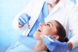 Dentist in Rescue CA performing root canal
